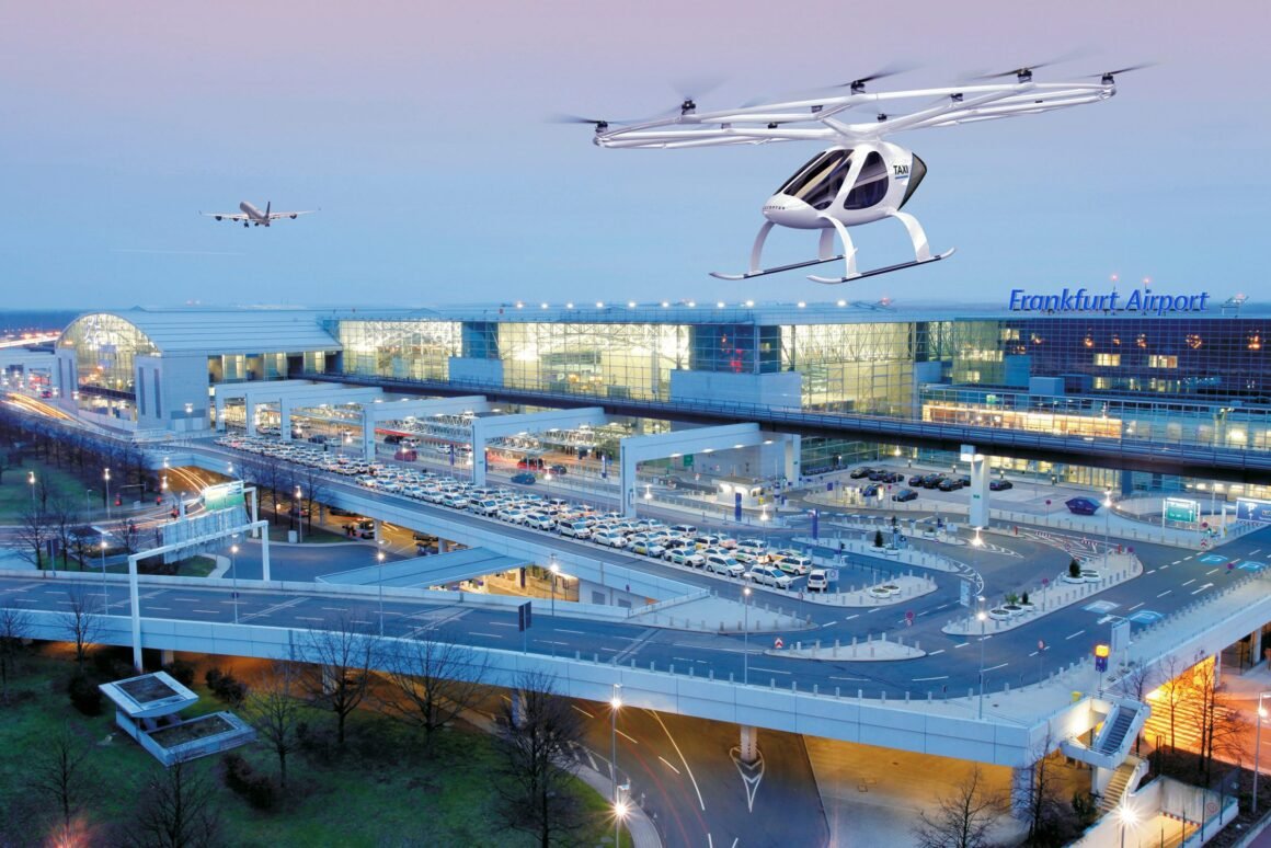 Frankfurt Airport Volocopter