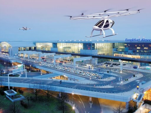 Frankfurt Airport Volocopter