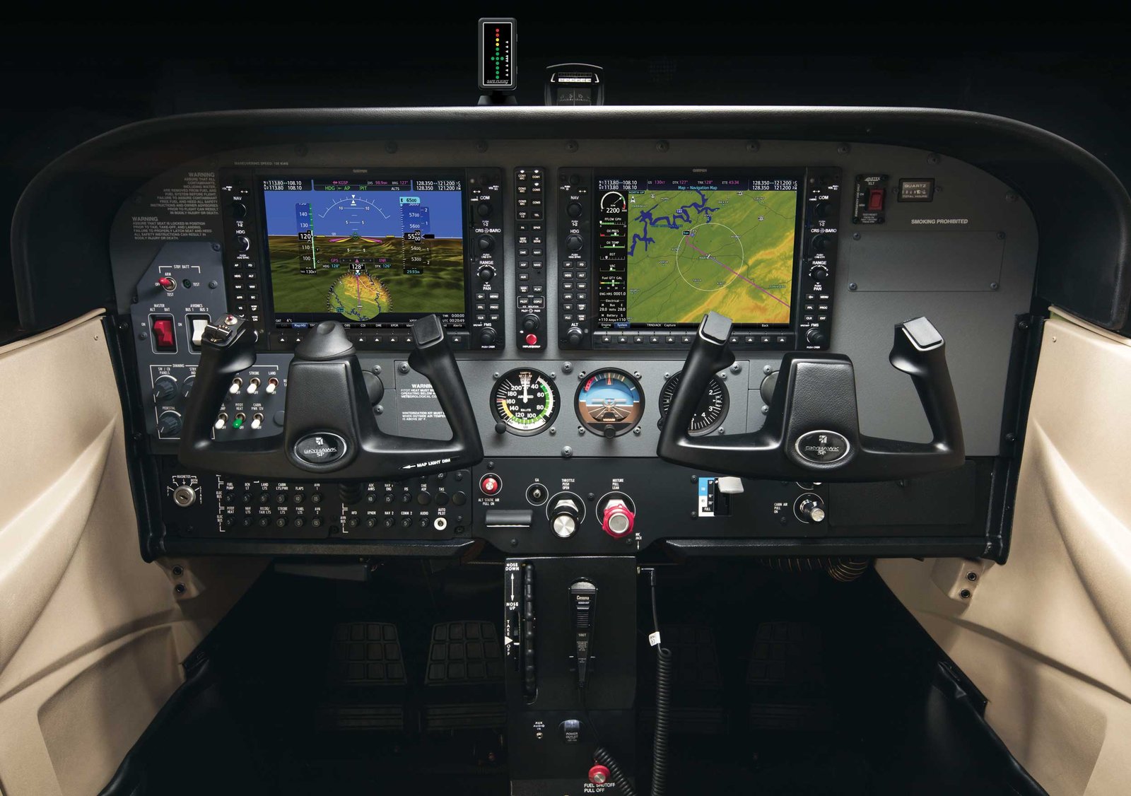 Cessna 172 panel