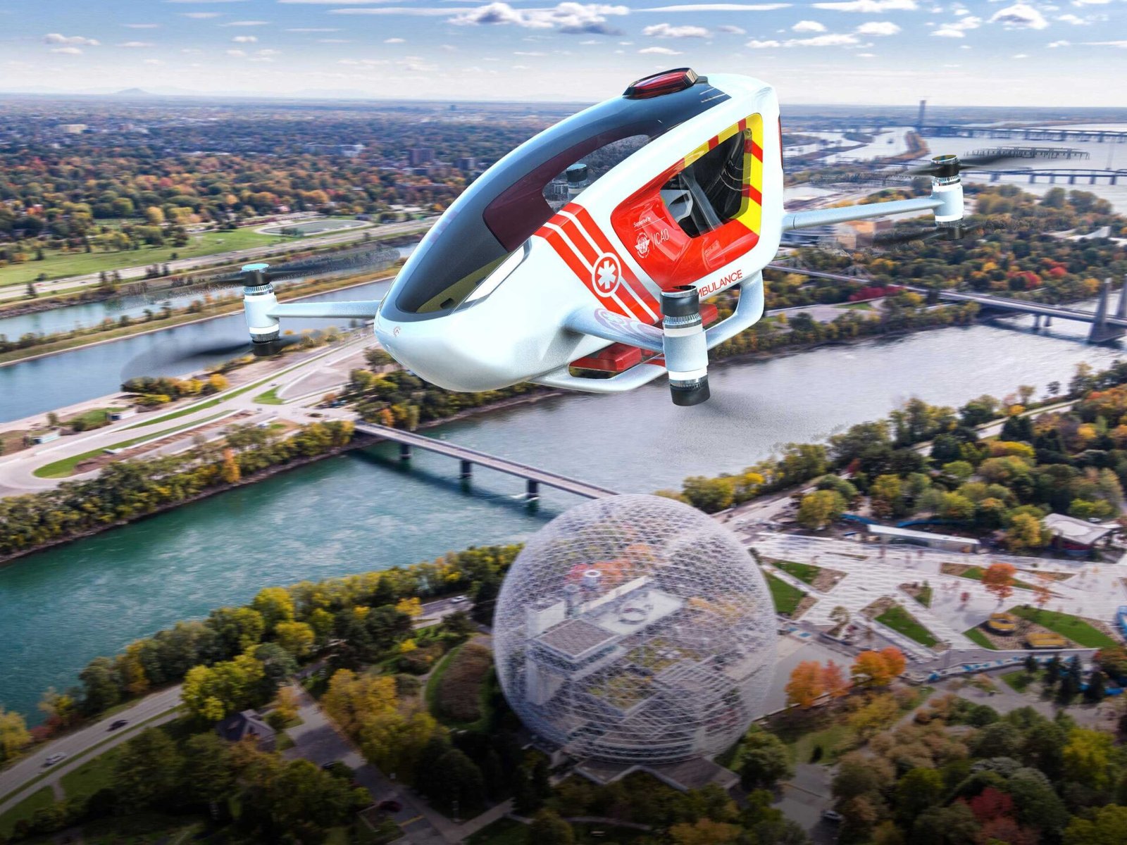 EHang Ambular air ambulance