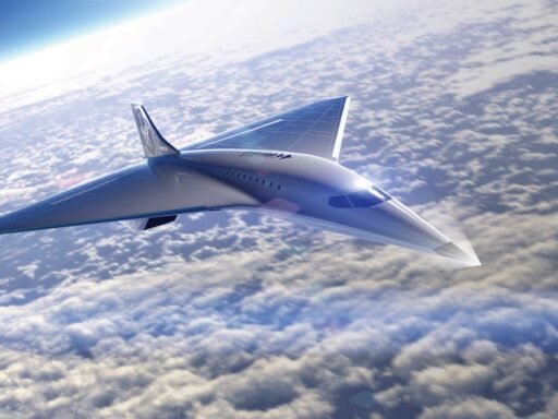 Virgin Galactic supersonic plane
