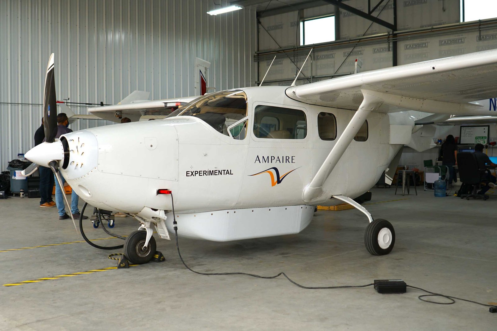 Ampaire hybrid electric Cessna