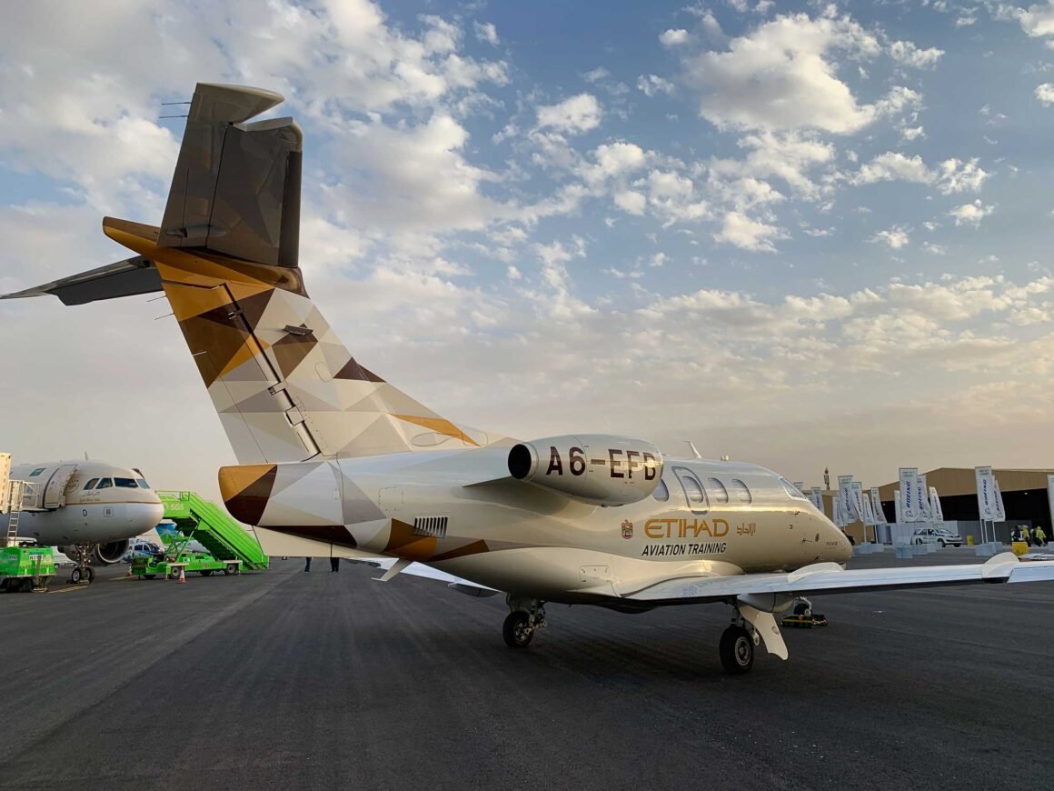 Saudi Airshow Embraer Phenom