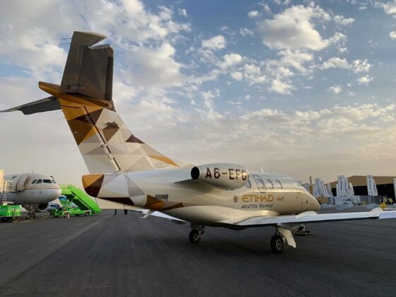 Saudi Airshow Embraer Phenom