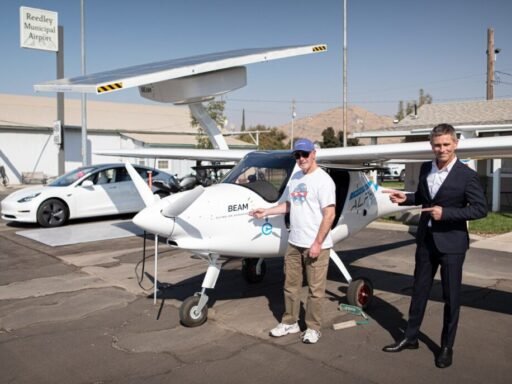 Beam Pipistrel electric aircraft