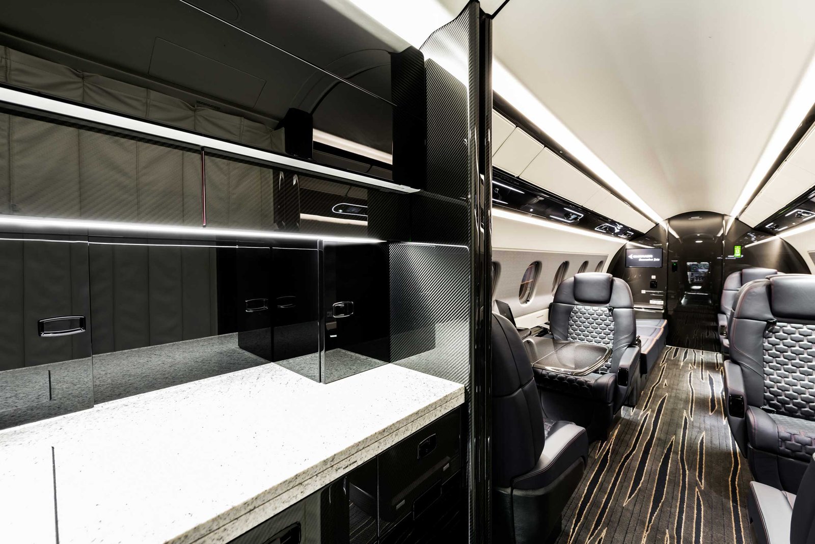 Embraer Praetor 600 galley