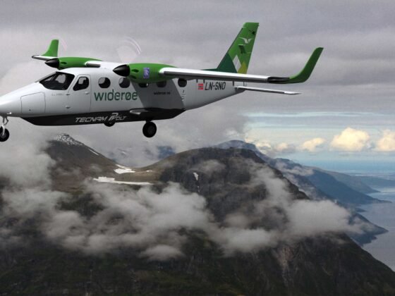 Tecnam electric P2012 Rolls-Royce Norway Wideroe