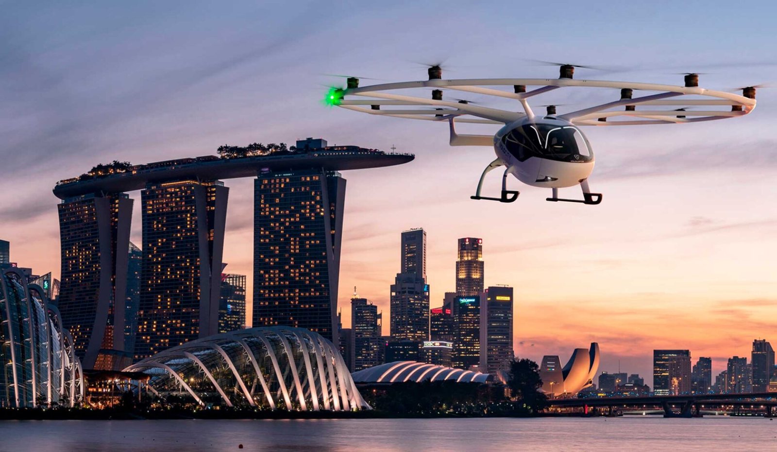 Volocopter air taxi Singapore