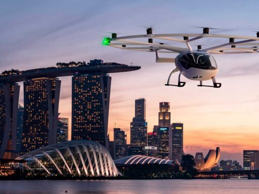 Volocopter air taxi Singapore