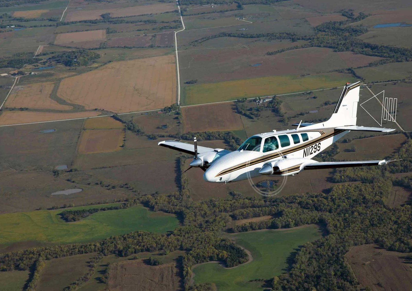 Garmin Beech Baron twin