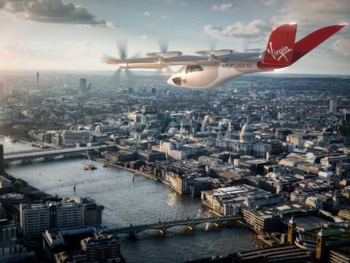 Virgin Atlantic Vertical Aerospace air taxi eVTOL