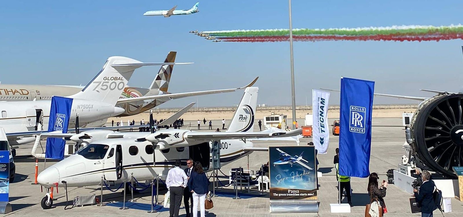 Tecnam P2012 Dubai Air Show