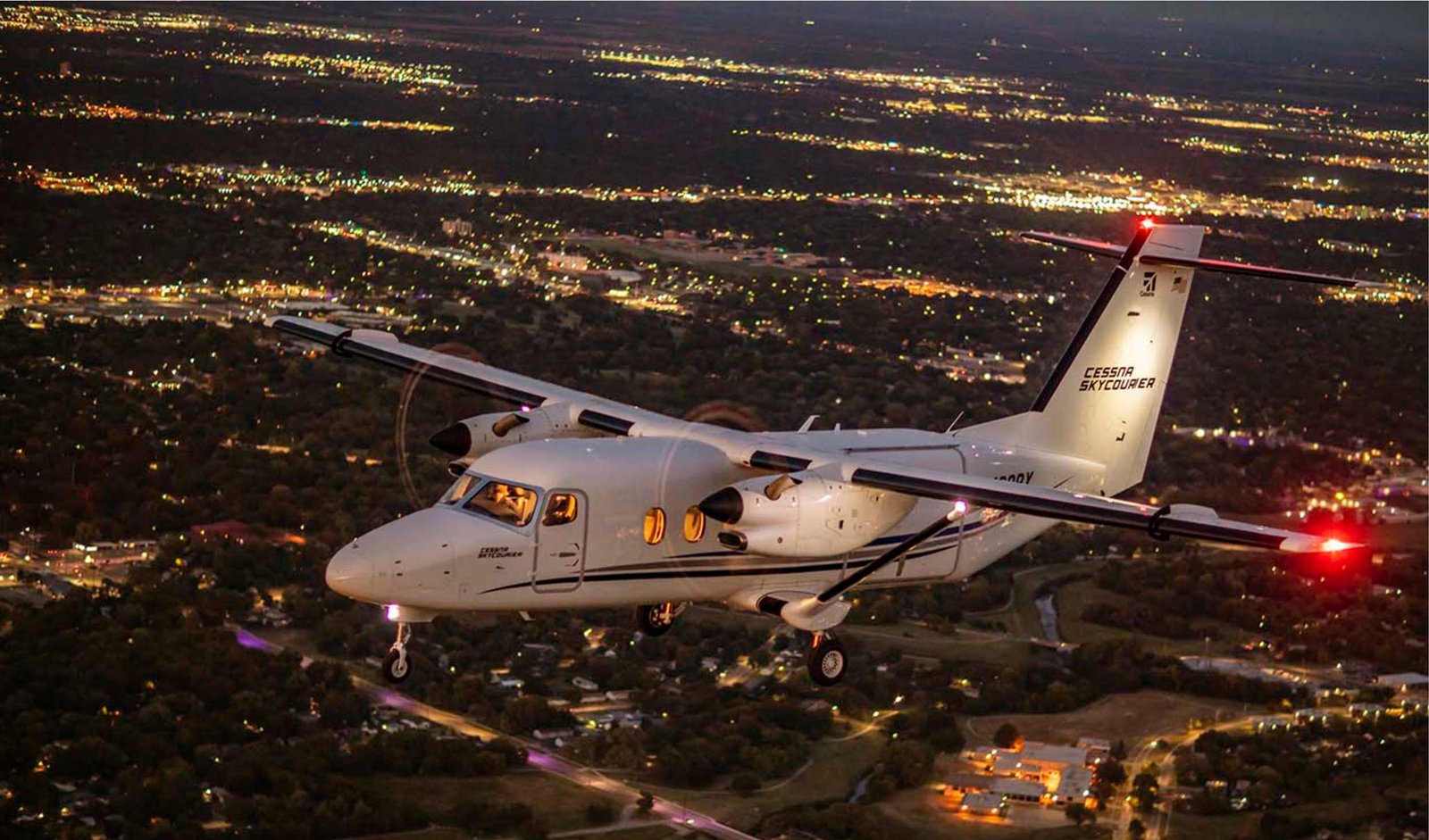Cessna SkyCourier flight