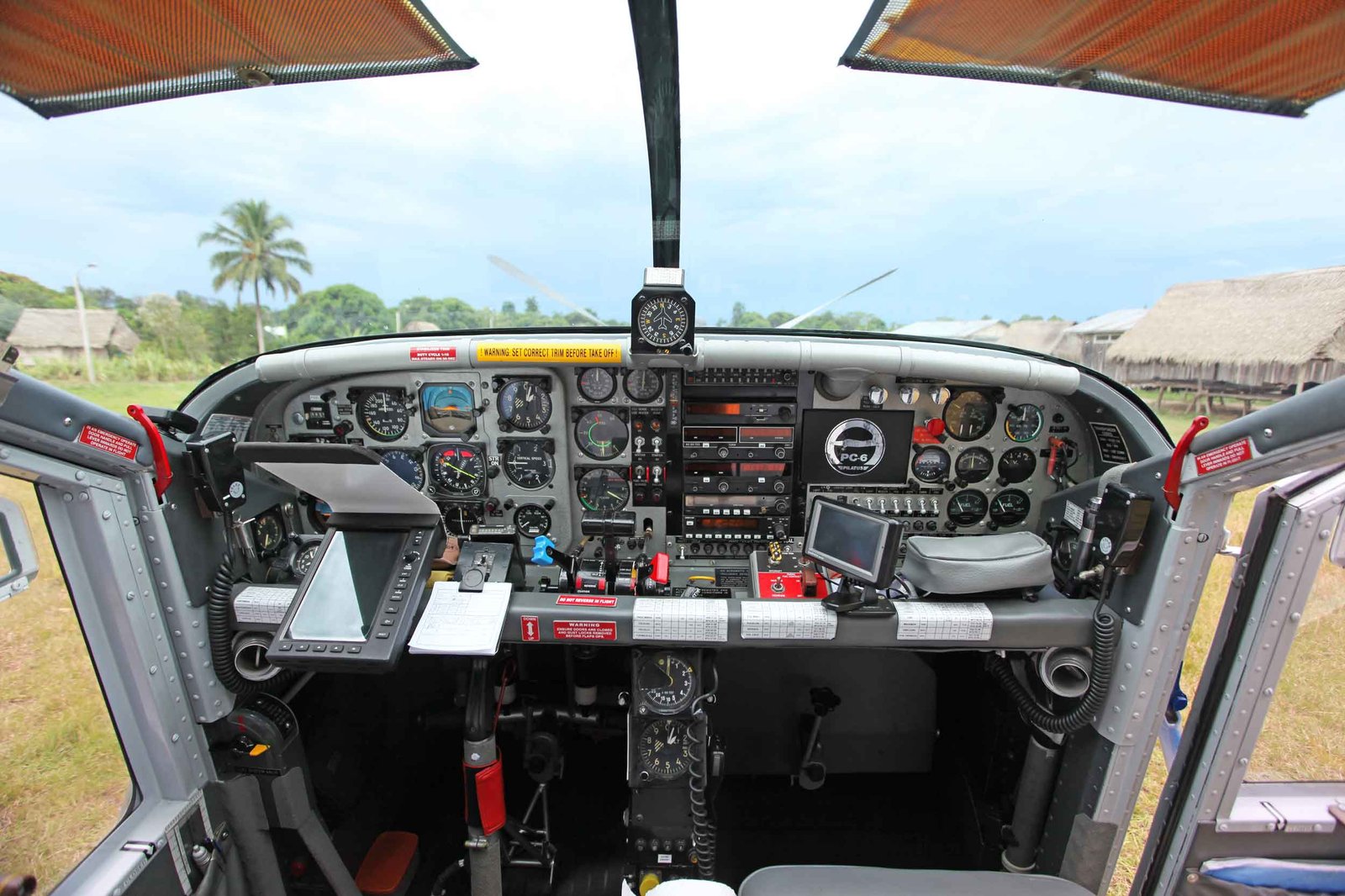 PC-6 cockpit
