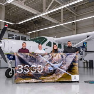 3000th Cessna Caravan