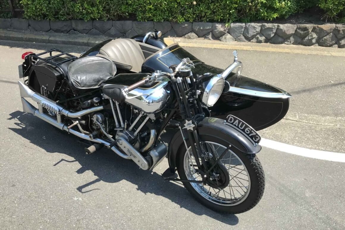 1936 Brough SS100 outfit