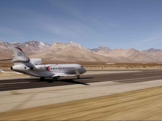 Falcon 8X Death Valley