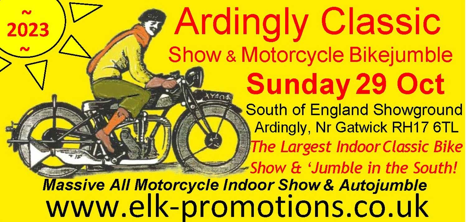Ardingly classic motorcycle bikejumble