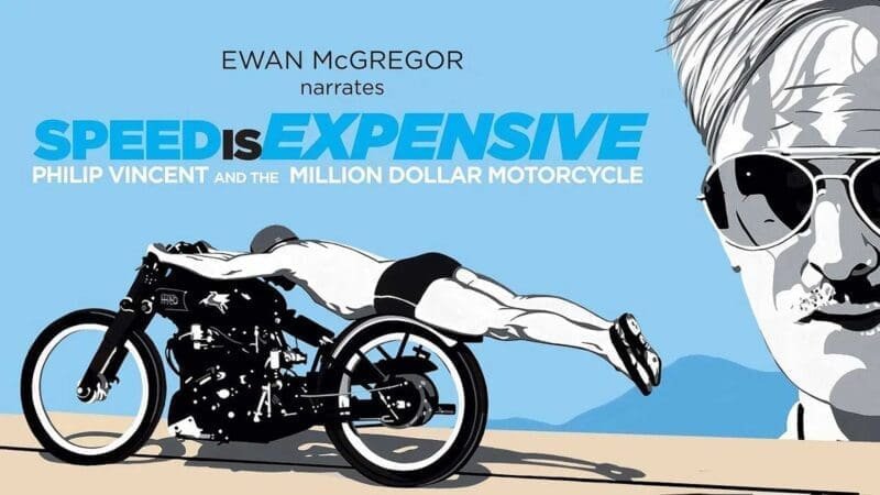 Speed Is Expensive will be released on 25 September as a DVD. The image is US record-setter Rollie Free...