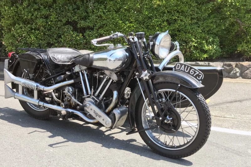 1936 Brough Superior sidecar