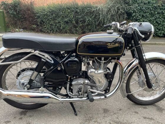 Clearly a classic but what if this 1963 Velocette Venom was fitted with an electric powertrain?