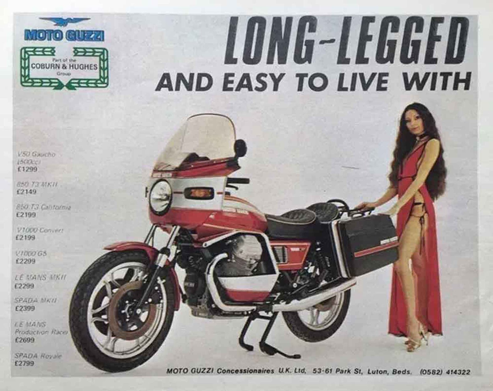 Coburn & Hughes ad for the Spada