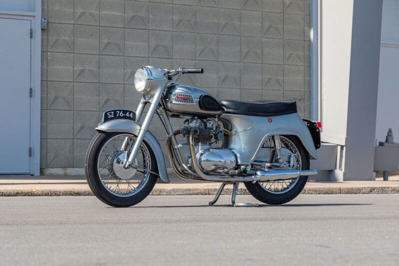 Triumph T21 350cc first unit construction