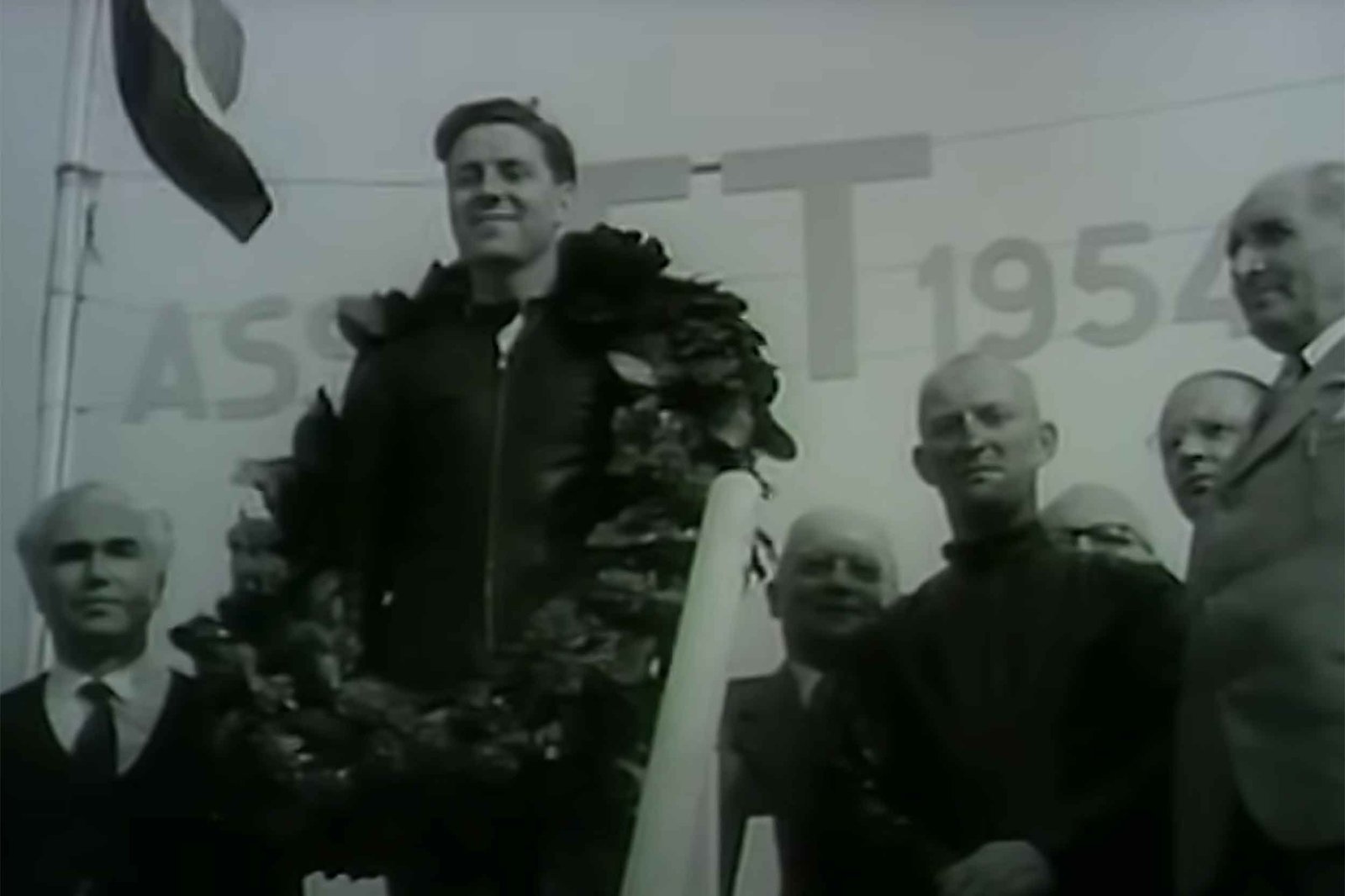 1954 Dutch TT riding a 500cc Gilera. Image: Shell