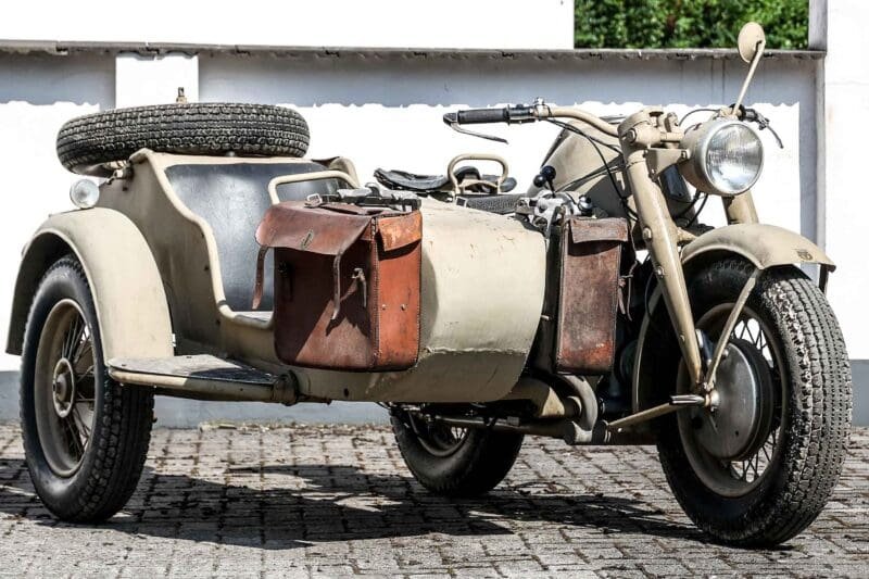 1942 Zundapp KS750 outfit