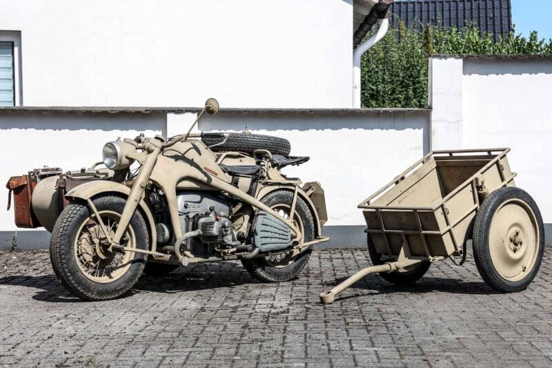 Zundapp and trailer