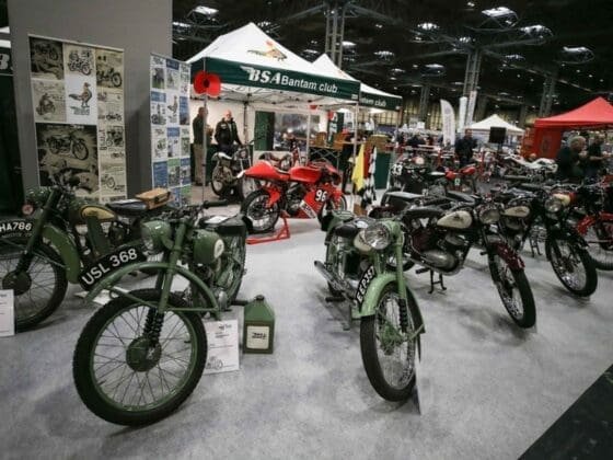 Motorcycles at the Classic Motor Show