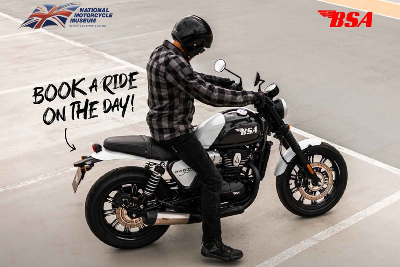 BSA will be offering test rides on its new retro bikes.