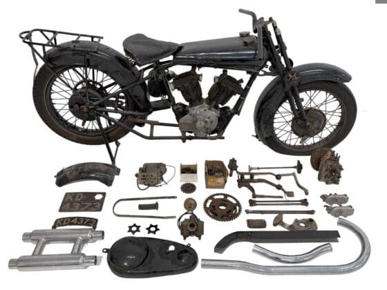 1929 Brough Superior Overhead 680 Project