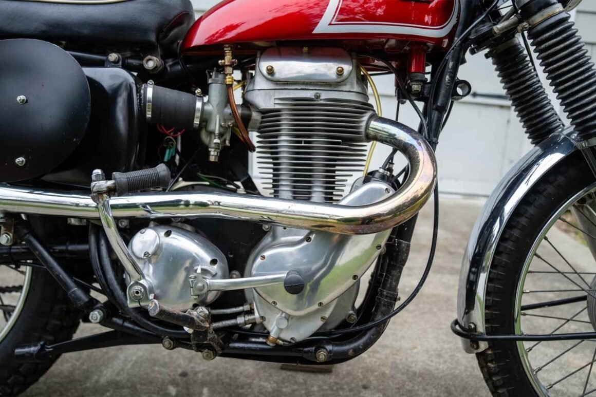 Matchless G80CS engine