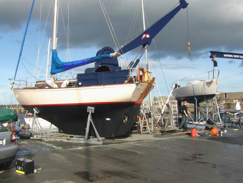 Holman Sterling with a long keel