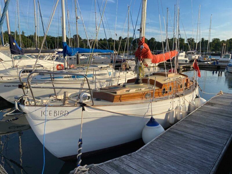 'Icebird', a beautiful Vertue 45 on sale with Wooden Ships