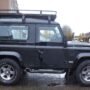 Land Riover Defender 90 featured in the scam